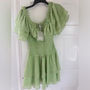 Sabo Skirt NWT Green Dress